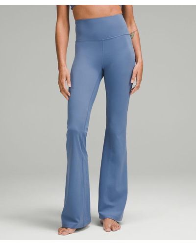 lululemon Groove Super-high-rise Flared Trousers Nulu Regular - Blue