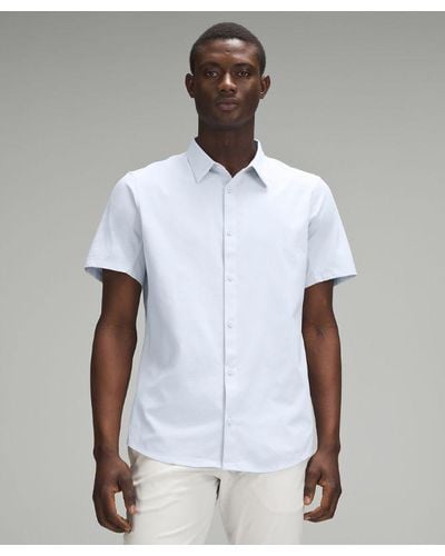lululemon – Airing Easy Short-Sleeve Shirt – /Pastel – - White