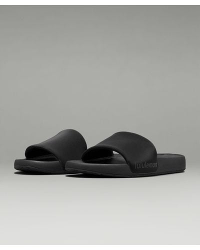 lululemon Restfeel Slides - Color Black/grey - Size 10