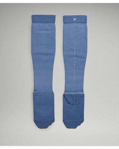 lululemon – Micropillow Compression Knee-High Running Socks Light Cushioning – – - Blue