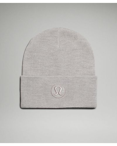 lululemon Warm Revelation Beanie Hat - Colour Grey - Size S/m