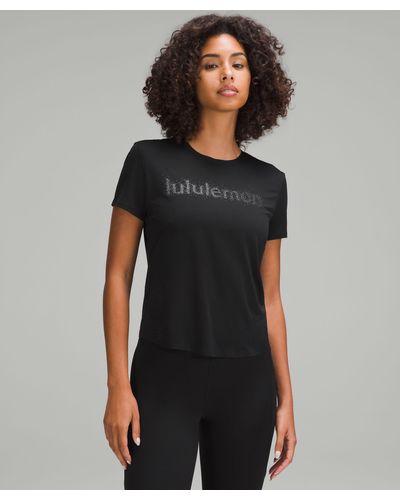 lululemon Ultralight Reflective Running T-shirt - Black