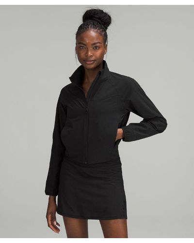 lululemon – Water-Repellent Stretch Tennis Jacket – – - Black