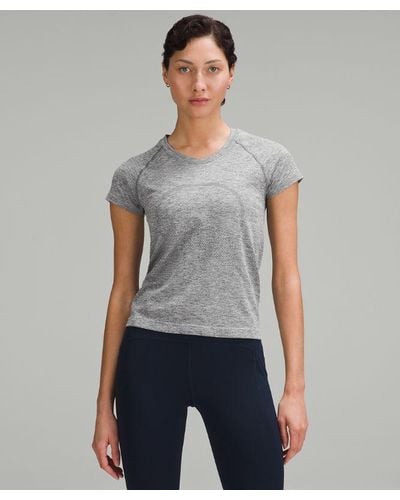 lululemon – Swiftly Tech Short-Sleeve Shirt 2.0 Race Length – / – - Grey