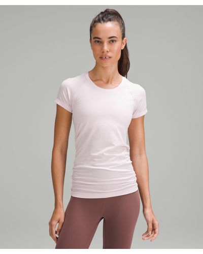 lululemon athletica Swiftly Tech Short-sleeve Shirt 2.0 - White