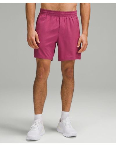 lululemon Pace Breaker Linerless Shorts 7" - Pink