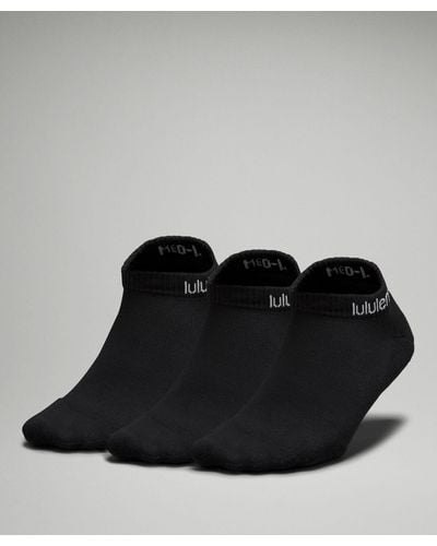 lululemon Daily Stride Comfort Low-ankle Sock 3 Pack - Black