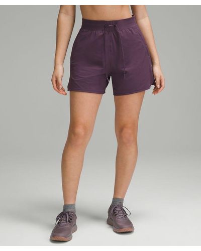 lululemon License To Train High-rise Shorts 4" - Purple