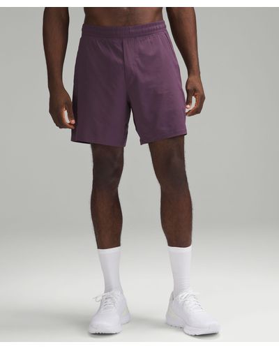 lululemon Pace Breaker Lined Shorts 7" - Purple