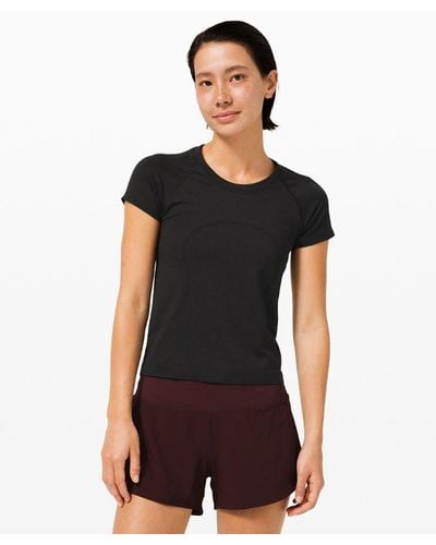 lululemon – Swiftly Tech Short-Sleeve Shirt 2.0 Race Length – – - Black