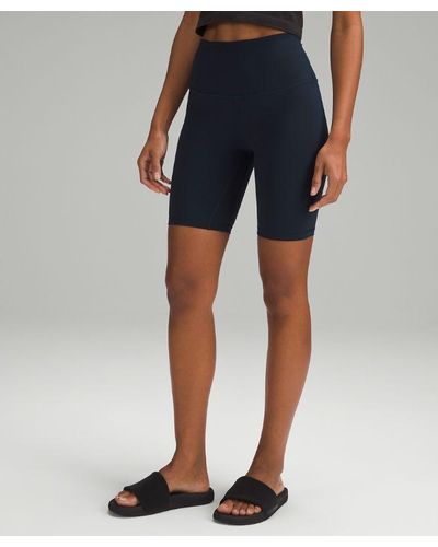 lululemon Align High-rise Shorts - 8" - Colour Blue - Size 18