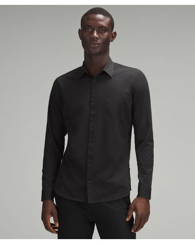 lululemon – New Venture Slim-Fit Long-Sleeve Shirt – – - Grey