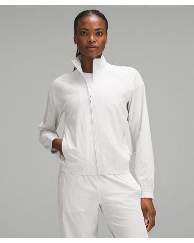 lululemon Relaxed-fit Track Jacket - White