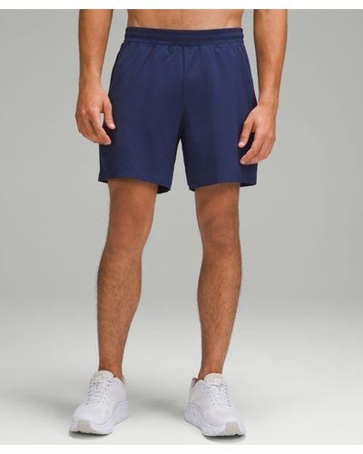 lululemon Pace Breaker Lined Shorts 7" - Blue