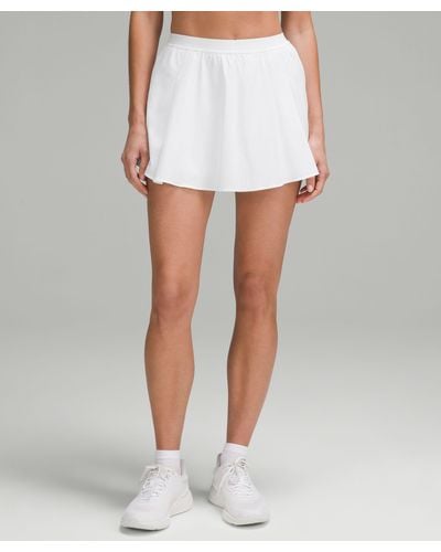 lululemon Narrow Waistband Tennis Skirt - White