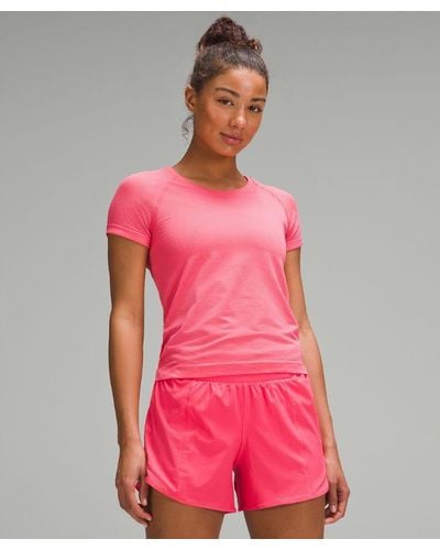 lululemon Swiftly Tech Short-sleeve Shirt 2.0 Race Length - Red