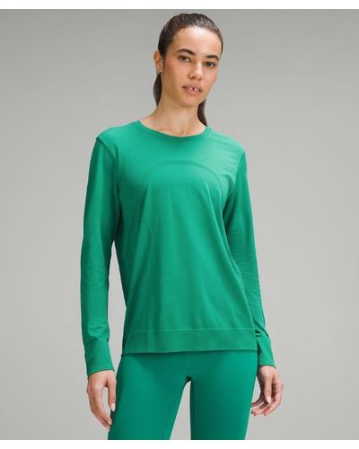 lululemon Swiftly Relaxed Long-sleeve Shirt - Green