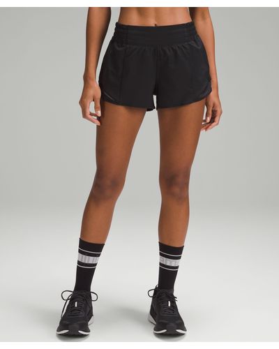 lululemon athletica Hotty Hot High-rise Lined Shorts - 2.5" - Colour Black - Size 0