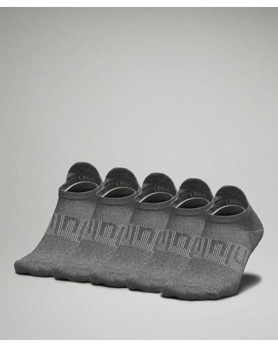 lululemon Power Stride Tab Socks 5 Pack - Grey