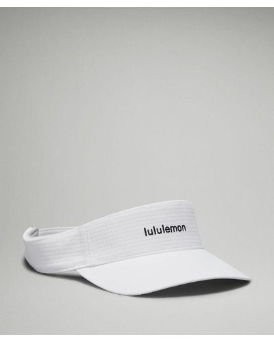 lululemon – Removable Sweatband All-Sport Visor Hat Wordmark – / – - White