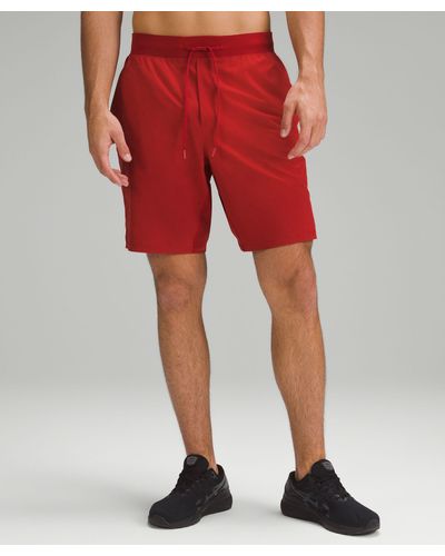 lululemon T. H.e. Linerless Shorts - 9" - Color Red - Size 2xl