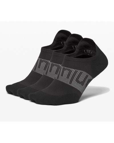 lululemon Power Stride Tab Socks 3 Pack - Color Black - Size L