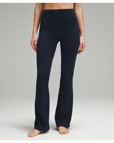 lululemon Groove High-rise Flared Pants With Pockets 32.5" - Blue