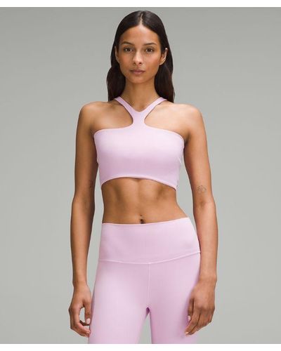 lululemon – Bend This V And Racer Sports Bra A-C Cups – – - Pink