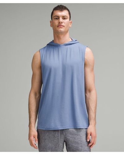 lululemon – License To Train Relaxed-Fit Sleeveless Hoodie – – - Blue