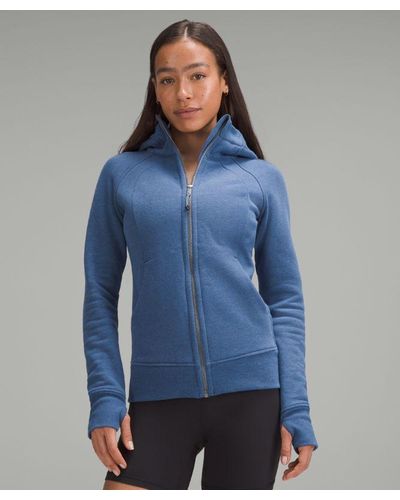 lululemon – Scuba Full-Zip Hoodie – – - Blue