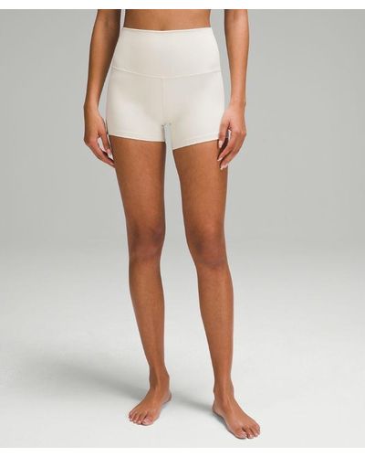 lululemon Aligntm High-rise Shorts 4" - White