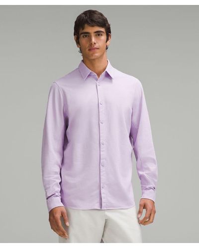 lululemon – Commission Long-Sleeve Shirt Wash – – - Purple