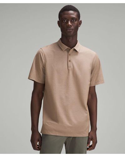 lululemon – Evolution Short-Sleeve Polo Shirt Oxford – / – - Natural