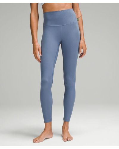 lululemon – Align Ribbed High-Rise Trousers – 28" – – - Blue