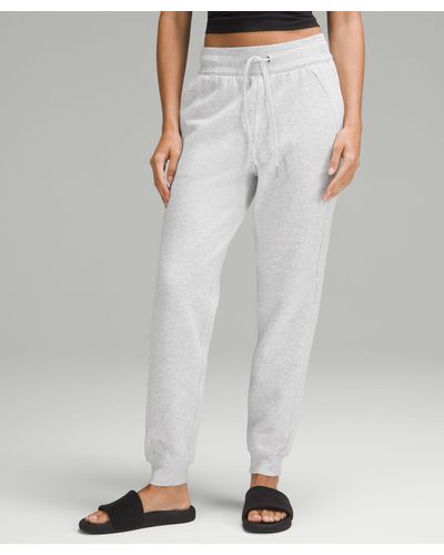 White Track pants and sweatpants for Women | Lyst