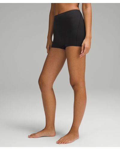 lululemon Wundermost Ultra-soft Nulu Super-high-rise Shortie Underwear 2" 3 Pack - Black