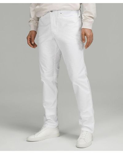 lululemon – Abc Classic-Fit Trousers Utilitech – 34" – – - White