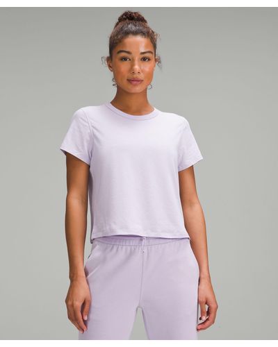lululemon Classic-fit Cotton-blend T-shirt - White