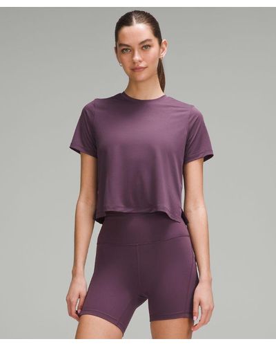 lululemon Ultralight Waist-length T-shirt - Purple