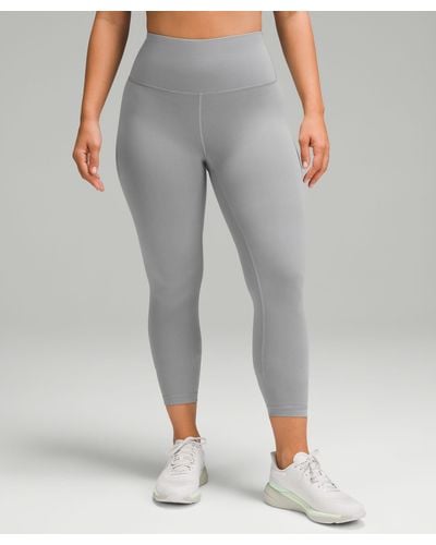 lululemon athletica Wunder Train High-rise Ribbed Tight Leggings - 25 -  Color Grey - Size 0 in Black