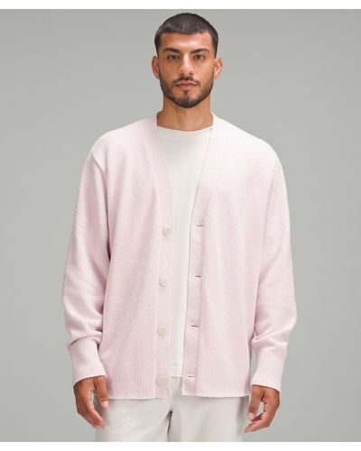 lululemon Merino Wool-blend Cardigan - Pink