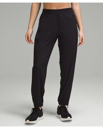 lululemon Tearaway Mid-rise Track Trousers - Colour Black - Size 0