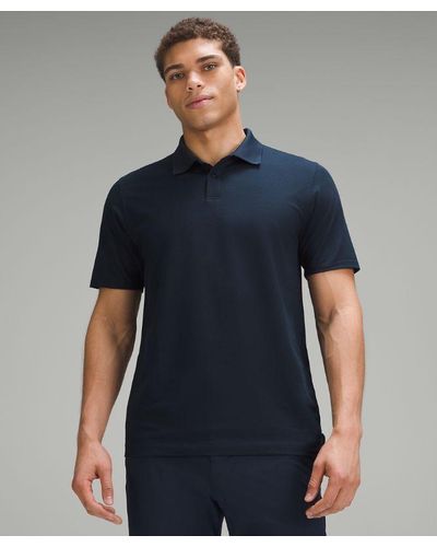 lululemon – Classic-Fit Pique Short-Sleeve Polo Shirt – – - Blue