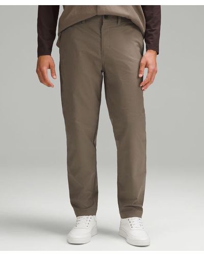 lululemon Relaxed-tapered Twill Trousers - Multicolour