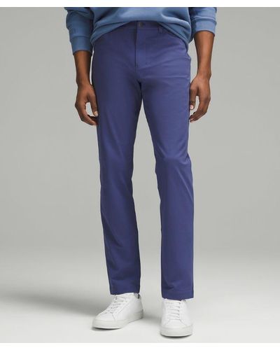 lululemon Abc Classic-fit 5 Pocket Trousers 28"l Warpstreme - Blue