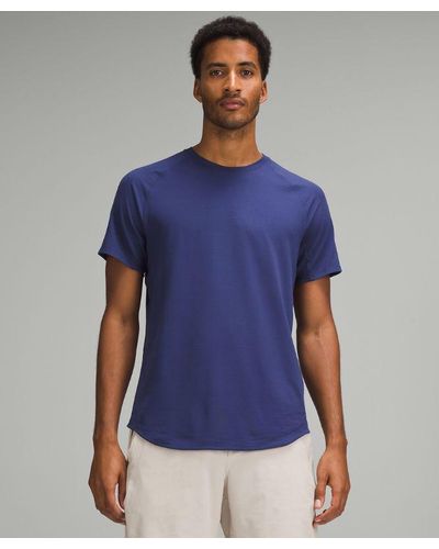 lululemon – License To Train Short-Sleeve Shirt – – - Blue