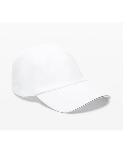lululemon – Fast And Free Ponytail Running Hat – - White