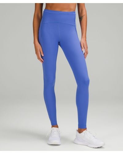 lululemon athletica Swift Speed High-rise Tight Leggings - 28 - Color Blue  - Size 10