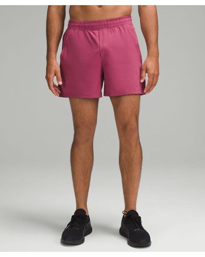 lululemon Pace Breaker Linerless Shorts 5" - Pink