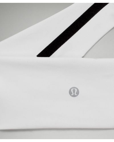 lululemon Wunder Train Wide Headband - Color White